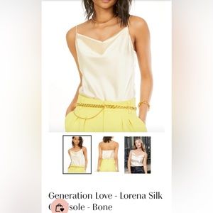 Generation Love Lorena Silk Cami